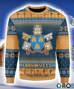 Pope Urban VIII – Maffeo Barberini (1623-1644) The Bee Pope Christmas Ugly Sweater 3D