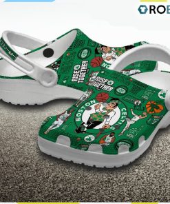 Premium Boston Celtics NBA Sport 3D Print Classic Crocs, Celtics Gear