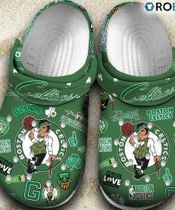 Premium Boston Celtics NBA Sport 3D Print Classic Crocs, Celtics Gifts for Fans