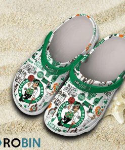Premium Boston Celtics NBA Sport 3D Print Classic Crocs, Celtics Team Gifts