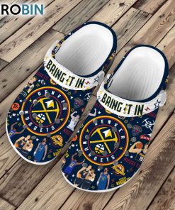 Premium Denver Nuggets NBA Sport 3D Print Classic Crocs, Nuggets Gifts