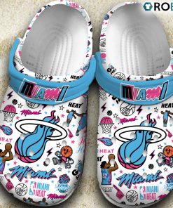 Premium Miami Heat NBA Sport 3D Print Classic Crocs, Heat Gifts