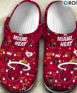 Premium Miami Heat NBA Sport 3D Print Classic Crocs, Heat Team Gifts