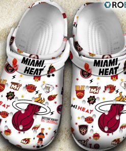 Premium Miami Heat NBA Sport 3D Print Classic Crocs, Miami Heat Team Gifts