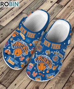 Premium New York Knicks NBA Sport 3D Print Classic Crocs, Knicks Gifts