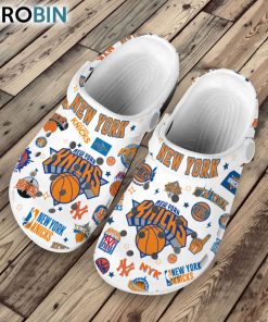 Premium New York Knicks NBA Sport 3D Print Classic Crocs, Knicks Merch