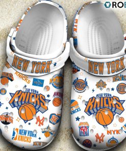 Premium New York Knicks NBA Sport 3D Print Classic Crocs, Knicks Merch