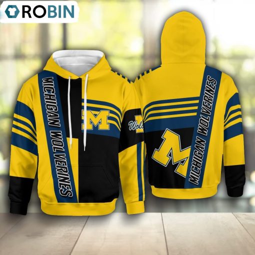 Pro Michigan Wolverines Fan Hoodie and Zip Hoodie, Michigan Wolverines Team Gifts