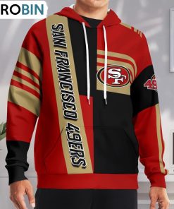 Pro San Francisco 49ers Fan Hoodie and Zip Hoodie, 49ers Gifts for Fans