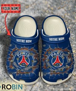PSG Break Cracked Hole Design Crocs Shoes