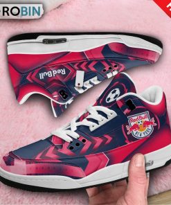 Red Bull FC Custom Jordan 3 Sneakers