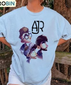 Retro Ajr Band Shirt, Chibi Ajr The Maybe Members Band Unisex Hoodie Sweatshirt