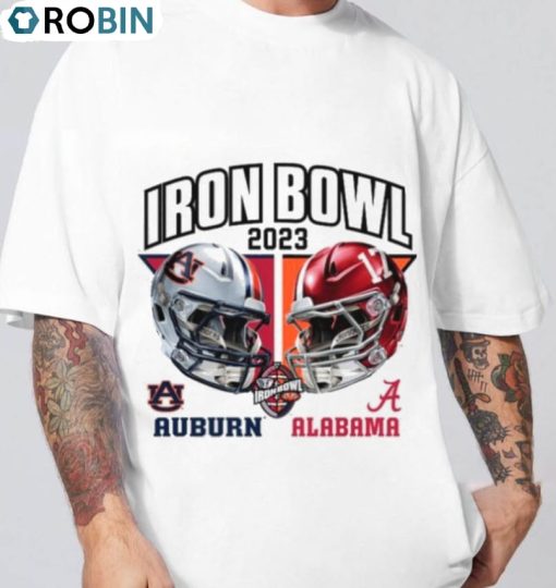 Retro Iron Bowl 2023 Shirt, Iron Bowl Matchup Long Sleeve Hoodie