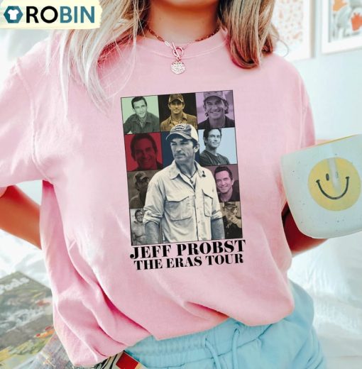 Retro Jeff Probst The Eras Tour Sweatshirt, Retro Jeff Probst Shirt Short Sleeve