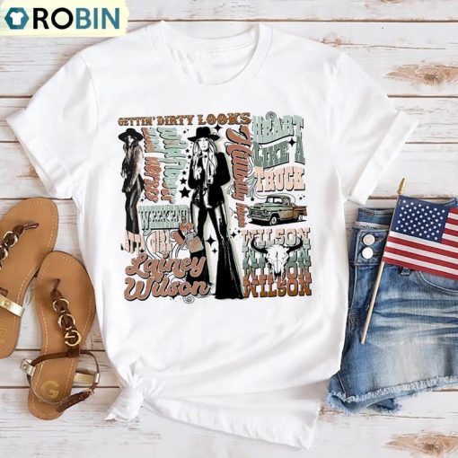 Retro Lainey Wilson Shirt, Country’s Cool Again Tour T Shirt Crewneck