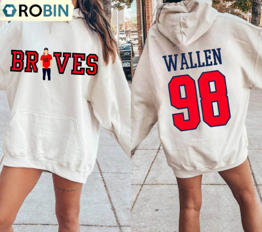 Retro Morgan Wallen 98 Braves Shirt, If We’re A Team 98 Unisex T Shirt Crewneck