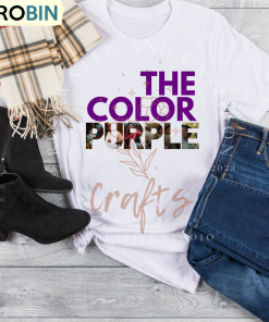 Retro The Color Purple Shirt, The Color Purple Movie Unisex T Shirt Unisex Hoodie