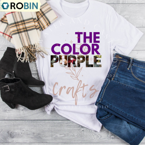Retro The Color Purple Shirt, The Color Purple Movie Unisex T Shirt Unisex Hoodie