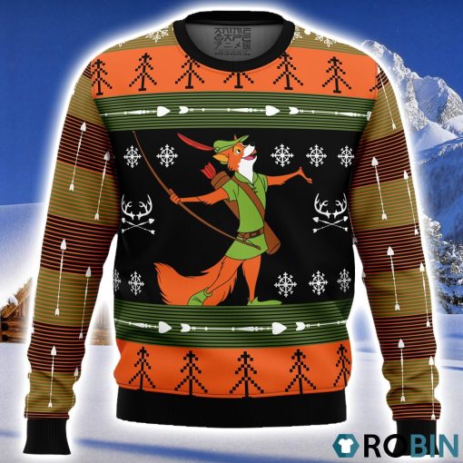 Robin Hood Ugly Christmas Sweater 3D