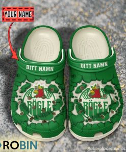 Rogle BK Break Cracked Hole Design Crocs Shoes