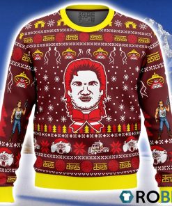 Russell for the Holidays Big Trouble in Little China Ugly Christmas Sweater 3D