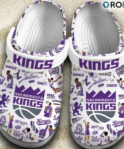 Sacramento Kings NBA Basketball 3D Classic Crocs, Kings Gifts