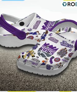 Sacramento Kings NBA Basketball Classic Crocs, Kings Fan Gears