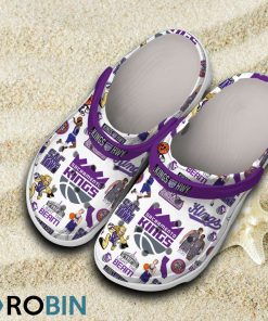 Sacramento Kings NBA Basketball Classic Crocs, Kings Fan Gears