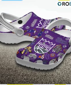 Sacramento Kings NBA Basketball Classic Crocs Shoes, Kings Fan Gears