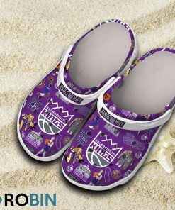 Sacramento Kings NBA Basketball Classic Crocs Shoes, Kings Fan Gears