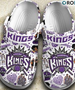 Sacramento Kings NBA Basketball Classic Crocs Shoes, Kings Team Gifts