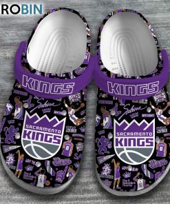 Sacramento Kings NBA Basketball Classic Crocs Shoes, Kings Unique Gifts