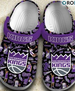 Sacramento Kings NBA Basketball Classic Crocs Shoes, Kings Unique Gifts