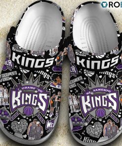Sacramento Kings NBA Basketball Classic Crocs Shoes, Sacramento Kings Unique Gifts