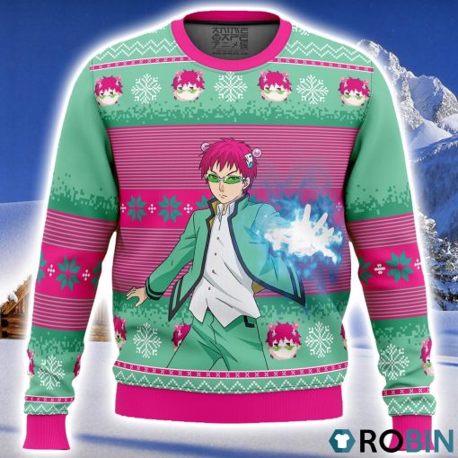 Saiki K The Disastrous Life of Saiki K Ugly Christmas Sweater 3D