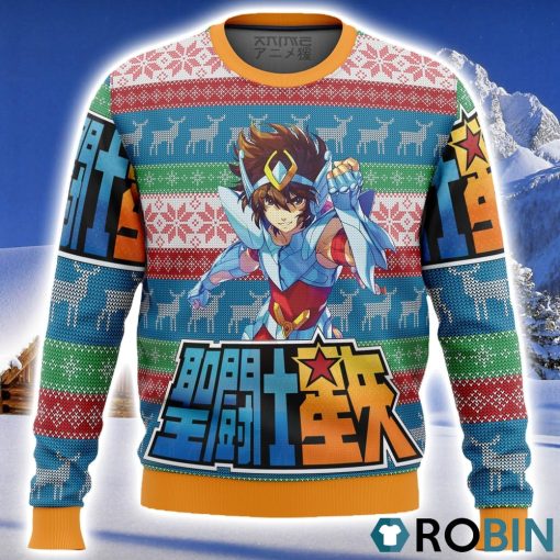 Saint Seiya Alt Ugly Christmas Sweater 3D