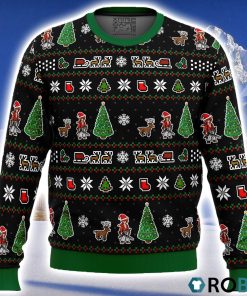 Samurai X Christmas Tree Ugly Christmas Sweater 3D