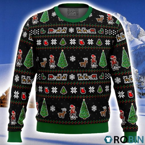 Samurai X Christmas Tree Ugly Christmas Sweater 3D