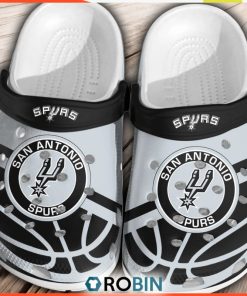 San Antonio Spurs Basketball Crocband Comfortable Clogs Crocs Shoes For Men Women, San Antonio Spurs Merchandise