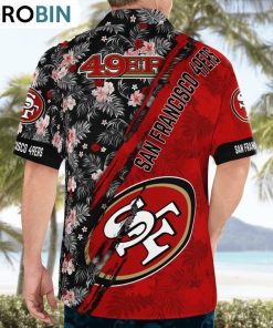 San Francisco 49ers Mickey Mouse Floral Short Sleeve Hawaii Shirt, San Francisco 49ers Team Gifts