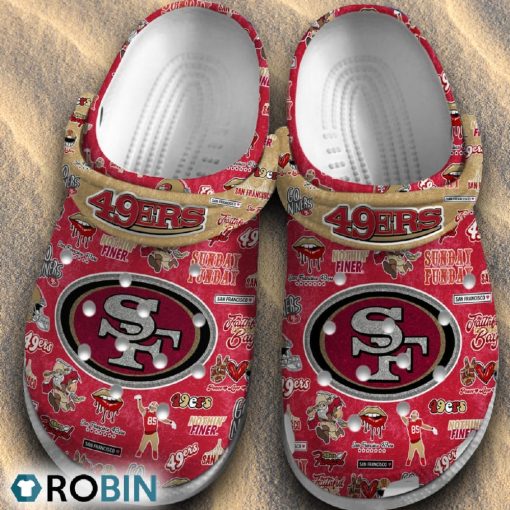 San Francisco 49ers NFL 3D Printed Classic Crocs