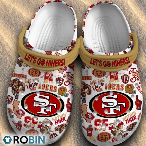 San Francisco 49ers NFL Classic Crocs Shoes