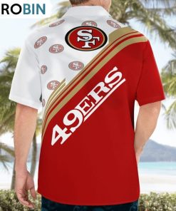 San Francisco 49ers Standard Paradise Hawaiian Shirt, San Francisco 49ers Apparel San Francisco 49ers Standard Paradise Hawaiian Shirt, San Francisco 49ers Apparel