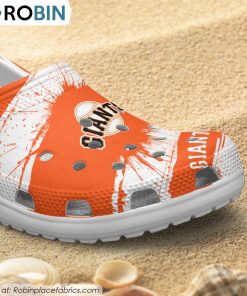 San Francisco Giants Ink Splash Crocs Shoes, San Francisco Giants Fan Gears