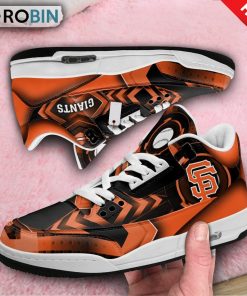 San Francisco Giants Jordan 3 Sneakers