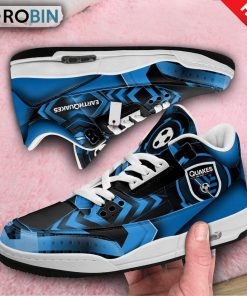 San Jose Earthquakes Jordan 3 Sneakers