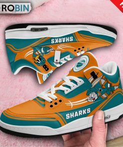 San Jose Sharks Bugs Bunny Jordan 3 Sneakers
