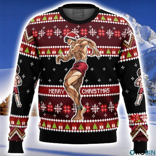Santa Baki Ugly Christmas Sweater 3D