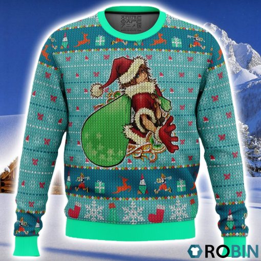 Santa Sora Kingdom Hearts Ugly Christmas Sweater 3D