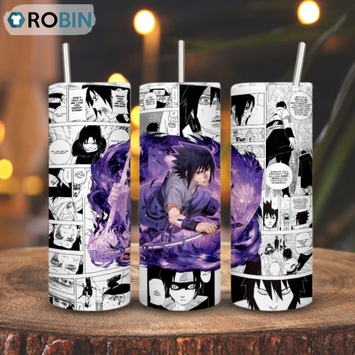 Sasuke Susanoo Skinny Tumbler, Naruto Shippuden Anime Gift